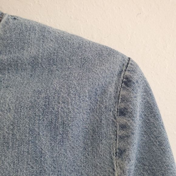 LUCKY BRAND True Indigo Zip Up Soft Jean Jacket XS - Picture 3 of 6
